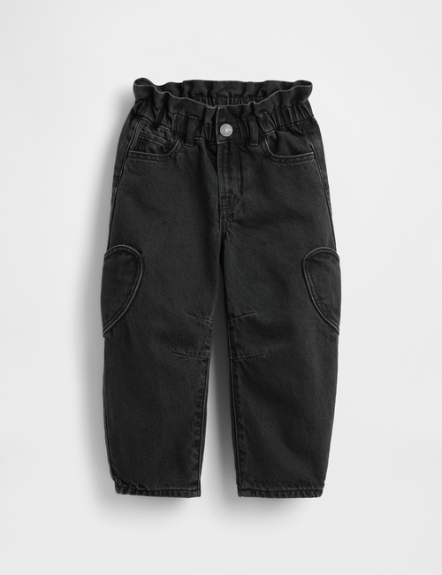 HORSESHOE JEAN - BLACK WASH