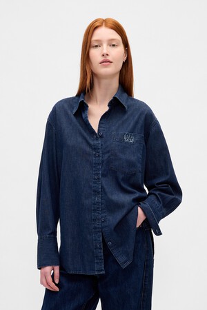 UltraSoft Denim Big Shirt