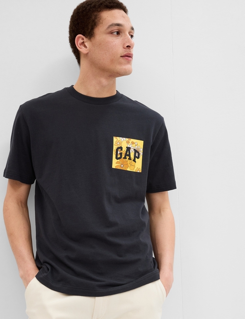 Floral Gap Logo T-Shirt