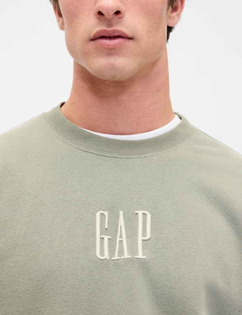 VintageSoft Oversized Logo Sweatshirt