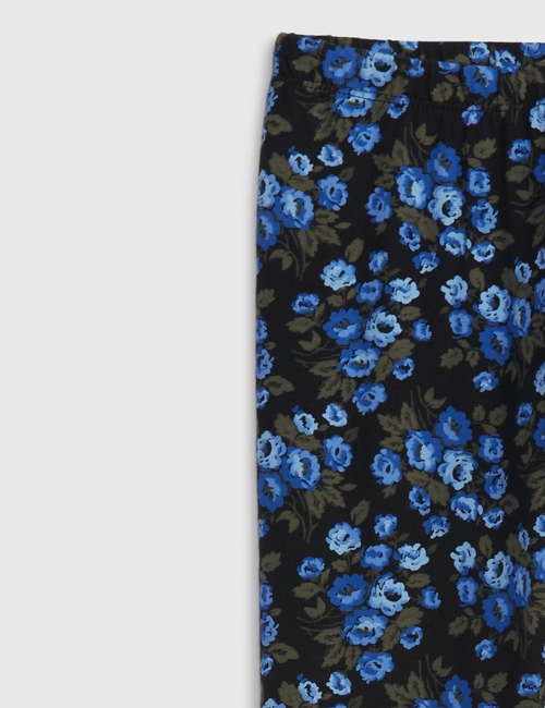 Kids Cotton Floral Leggings