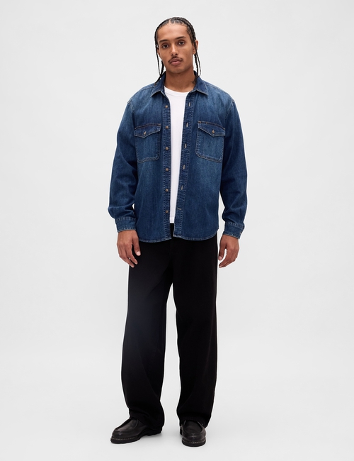 LS DENIM ULTRASOFT BROKEN TWILL RELAXED