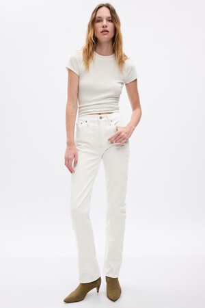 High Rise '90s Straight Jeans