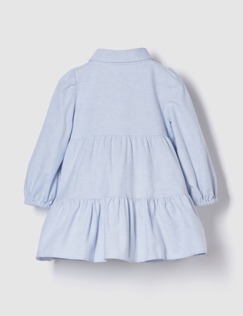 Baby & Toddler Tiered Oxford Shirtdress