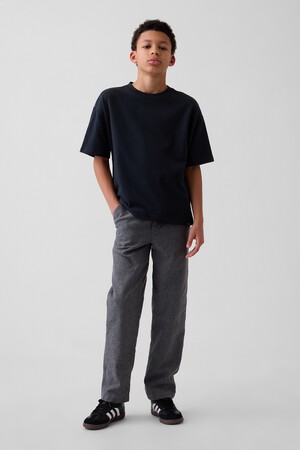 Kids Linen-Cotton Relaxed Easy Pants
