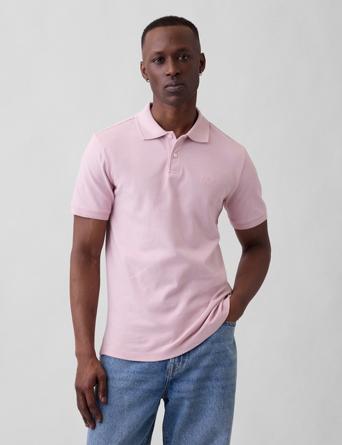 Gap Logo Pique Polo Shirt