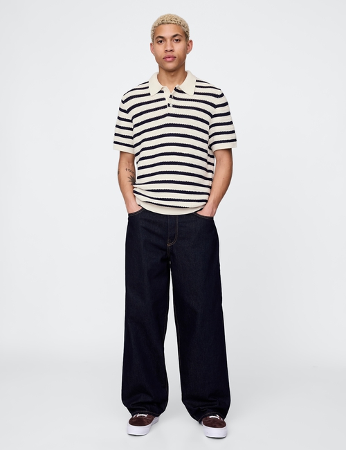 Sweater Polo Shirt