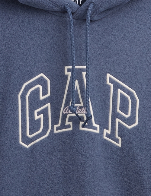 Oversized Athletic Logo Hoodie