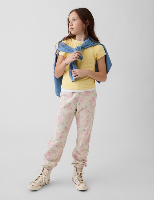 Kids Relaxed Gap Logo French Terry Joggers