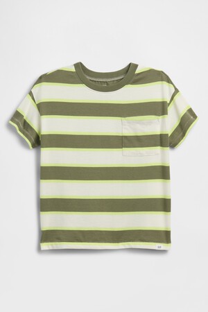 تي شيرت بجيب وقصة فضفاضة بيبي جاب