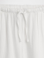 GAUZE WIDE LEG PANT