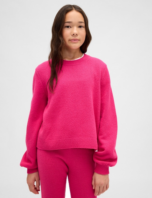 Kids CashSoft Crewneck Sweater
