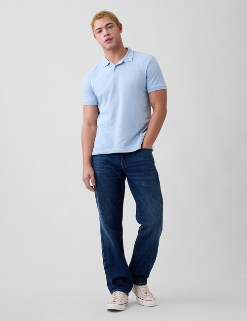 Gap Logo Pique Polo Shirt
