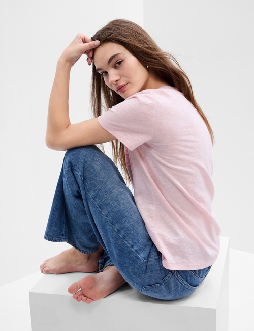 100% Organic Cotton Gap Logo T-Shirt
