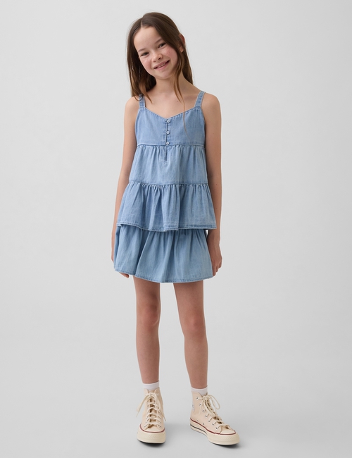 FLOUNCE DNM SKORT