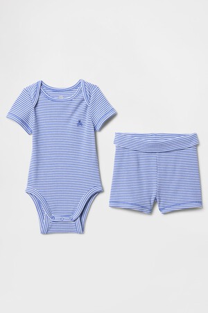 Baby Grow-With-Me TinyRib Outfit Set