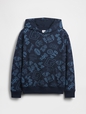 Kids Relaxed Gap Print Hoodie