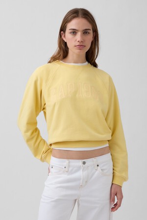 French Terry Raglan Logo Sweatshirt