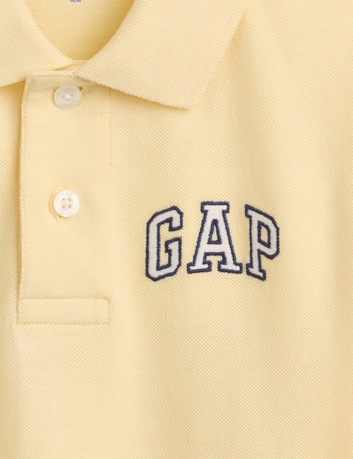 Kids Gap Logo Pique Polo Shirt