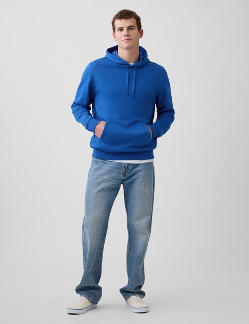 Relaxed Gap Mini-Logo Hoodie