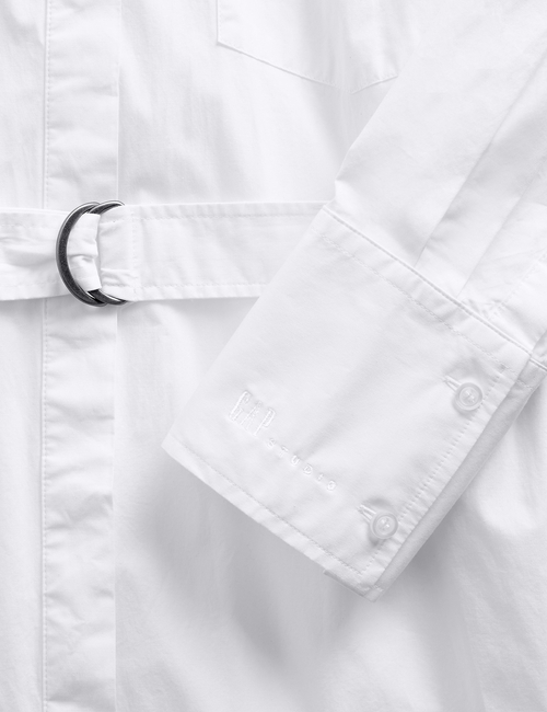 GapStudio Poplin Belted Maxi Shirtdress