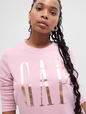 Metallic Gap Logo Sweatshirt