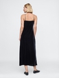 Recycled Velvet Maxi Slip Dress