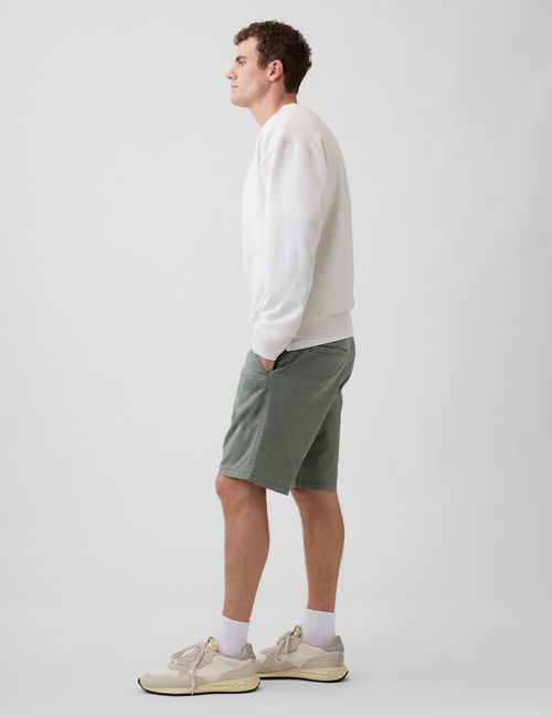 9" Essential Khaki Shorts