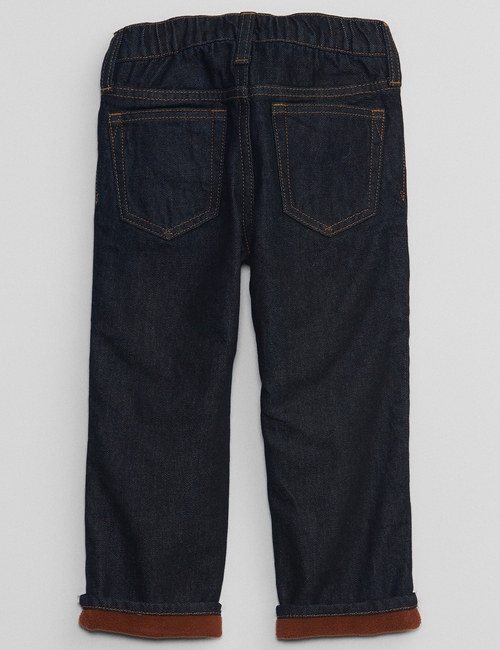 babyGap '90s Original Straight Cozy-Lined Jeans with Washwell