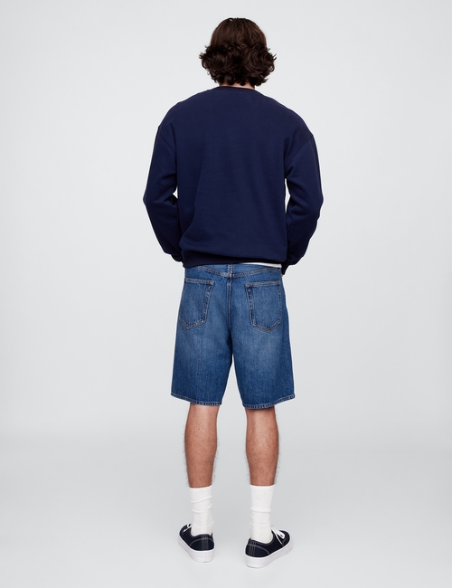 9" SuperSoft Loose Denim Shorts