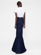 GapStudio High Rise Seamed Denim Maxi Skirt