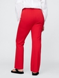 High Rise Ponte Crop Kick Pants