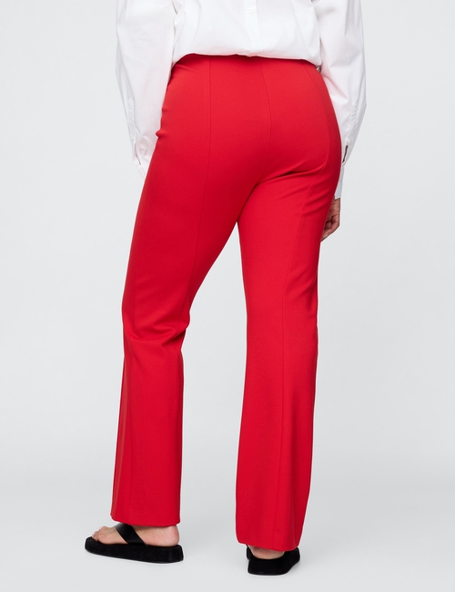 High Rise Ponte Crop Kick Pants