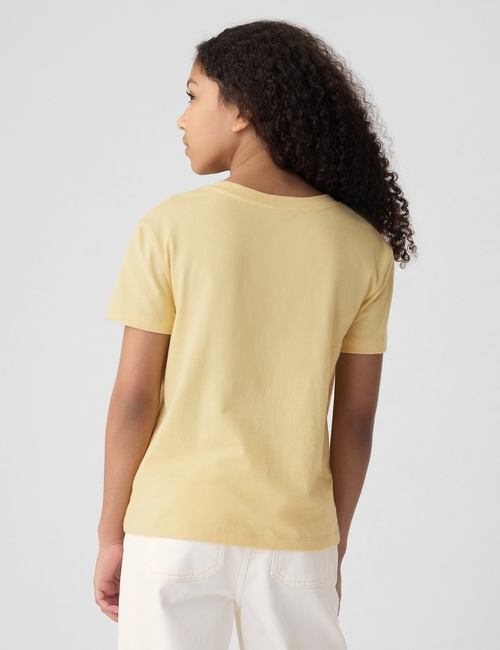 تي شيرت برسمة مطرزة بترتر للأطفال