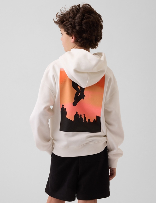 Kids VintageSoft Relaxed Graphic Hoodie
