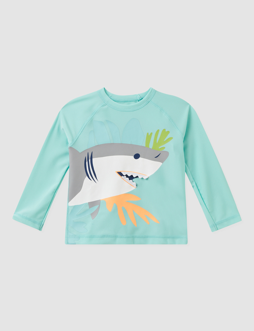 Toddler Recycled Swim Rash Guard