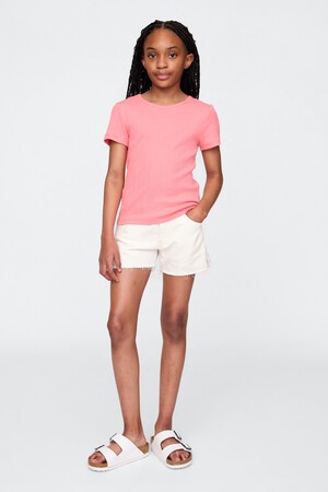 Kids Low Rise Stride UltraSoft Denim Shorts