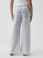 Kids Low Rise Stride Wide-Leg Jeans