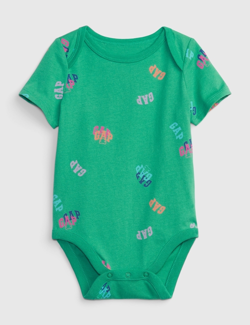 Baby 100% Organic Cotton Mix and Match Gap Logo Bodysuit