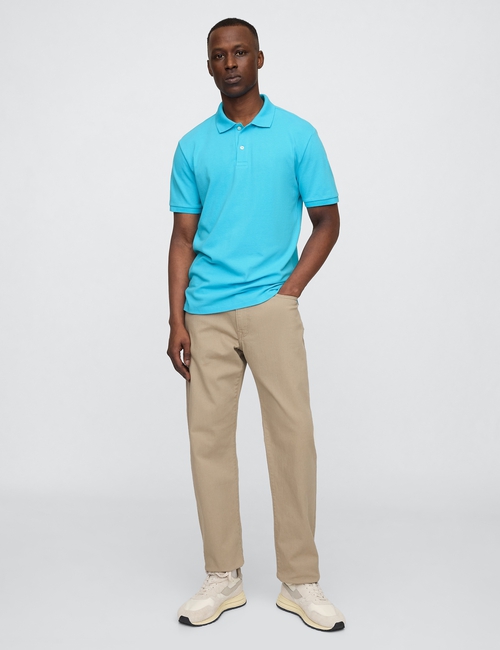 Stretch Pique Polo Shirt