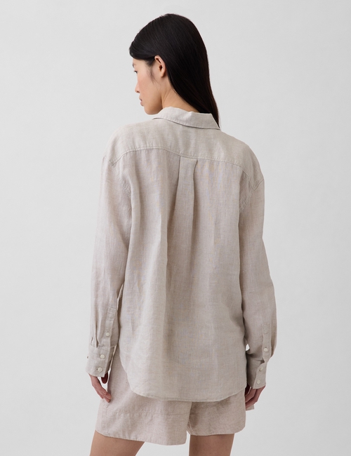 100% Linen Oversized Shirt