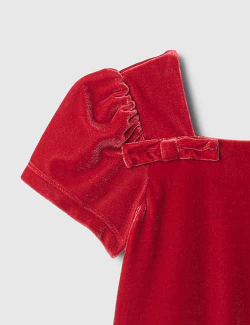babyGap Velour Bow Shift Dress