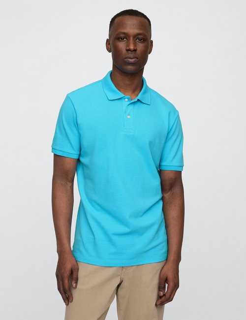 Stretch Pique Polo Shirt