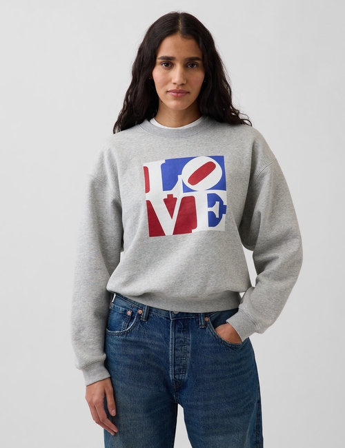 Robert Indiana VintageSoft LOVE Sweatshirt