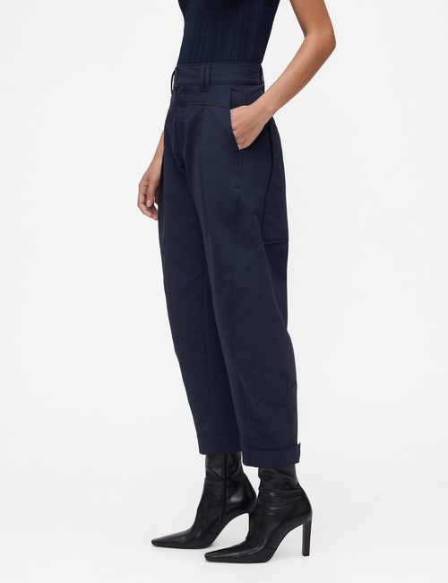 GapStudio High Rise Barrel Trousers