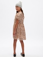 Kids Puff Sleeve Sequin Dress