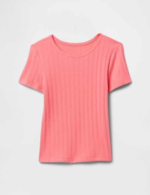 Kids Pointelle T-Shirt