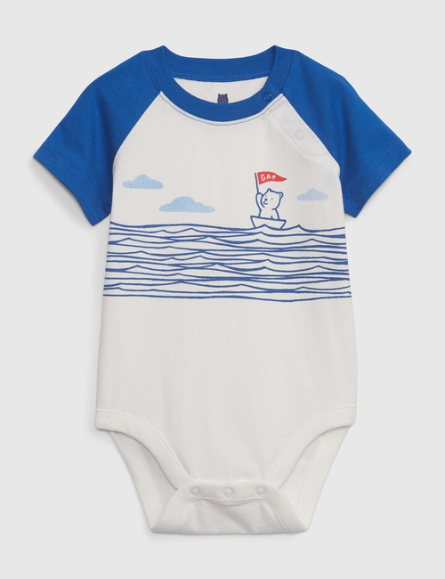 Baby Organic Cotton Mix and Match Graphic Bodysuit