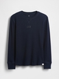 Kids Gap Mini Logo Waffle-Knit T-Shirt