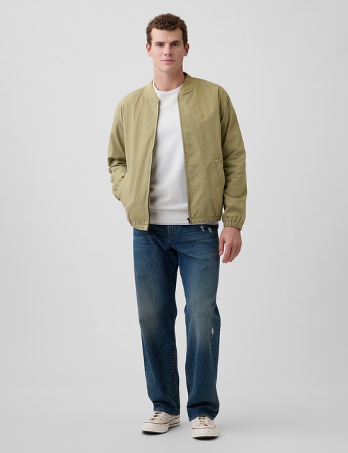 Relaxed Bomber Jacket